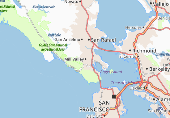 Mill Valley Map