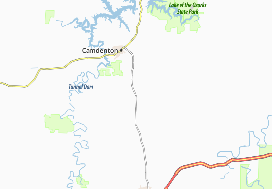 Karte Stadtplan Decaturville