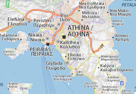 Ilioúpoli Map