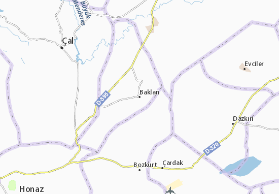 Mapa Baklan