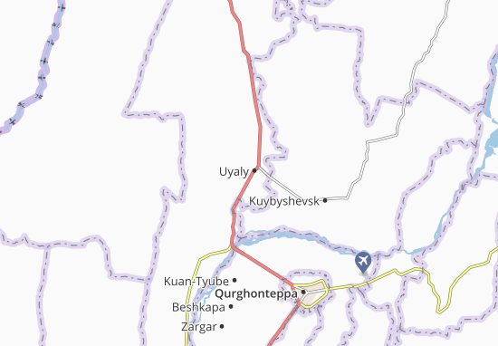 Mapa Kuybyshevskiy
