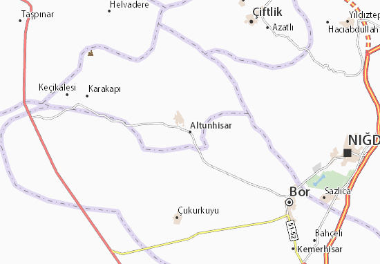 Altunhisar Map