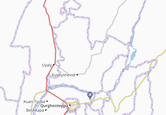 Mapa Khodzha-Kala