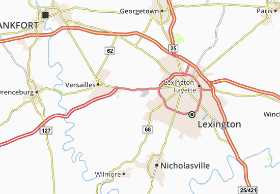 Kaart Plattegrond Little Georgetown