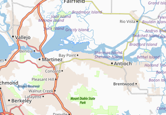 West Pittsburg Map