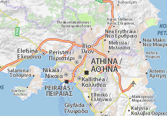 Ágioi Anárgyroi Map