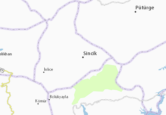 Sincik Map