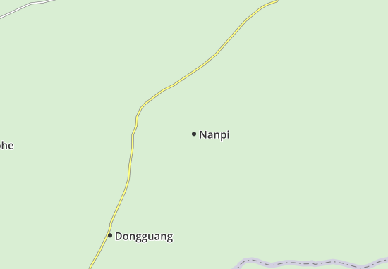 Kaart Plattegrond Nanpi