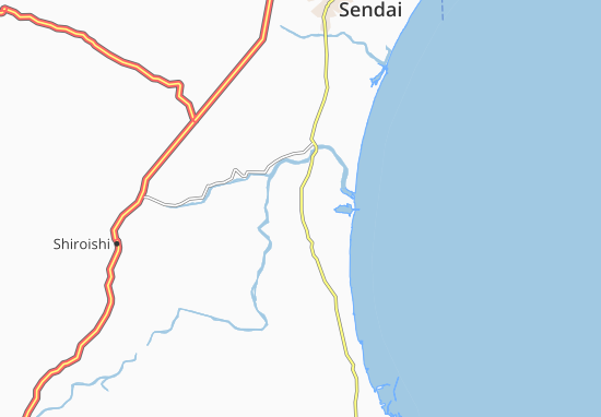 Karte Stadtplan Watari