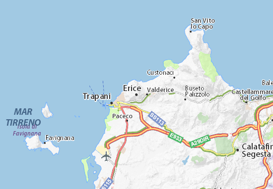 Erice Map