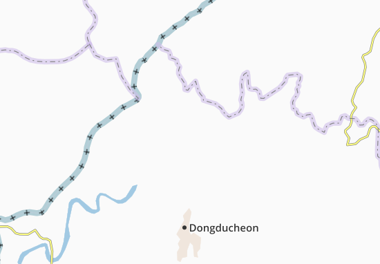 Kaart Plattegrond Yeoncheon
