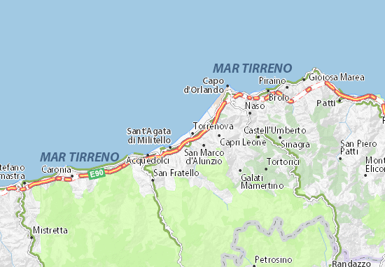 Karte Stadtplan Torrenova