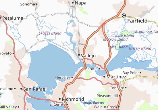 Vallejo Map