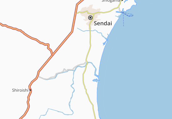 Mapa Iwanuma