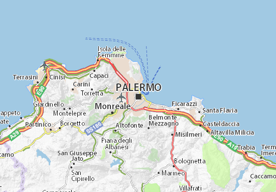 Mappe-Piantine Palermo