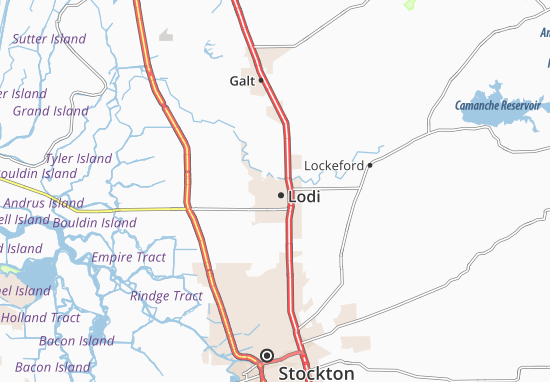 Lodi Map