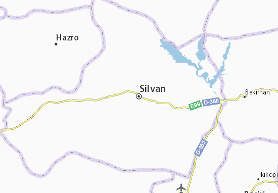 Carte-Plan Silvan