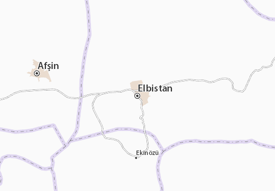 Mapa Elbistan