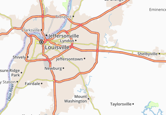 Jeffersontown Map