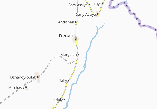 Margelan Map