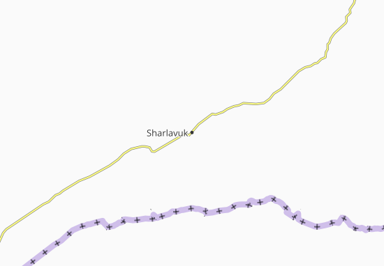 Mapa Sharlavuk