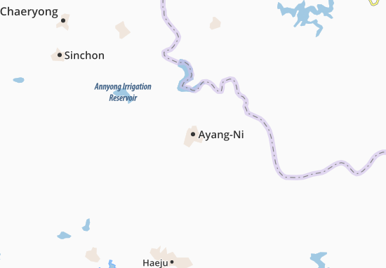 Karte Stadtplan Ayang-Ni