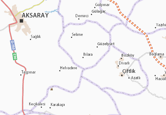Ihlara Map