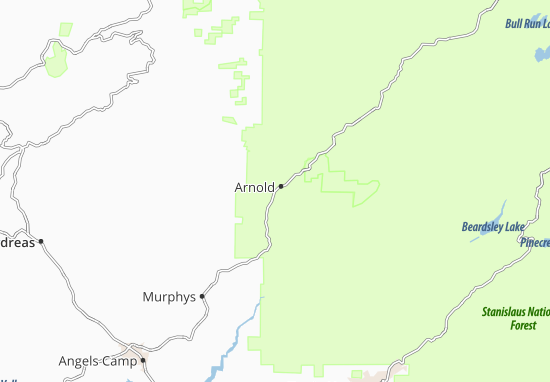 Kaart Plattegrond Arnold