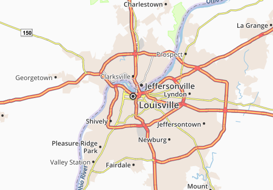 Mapas-Planos Louisville