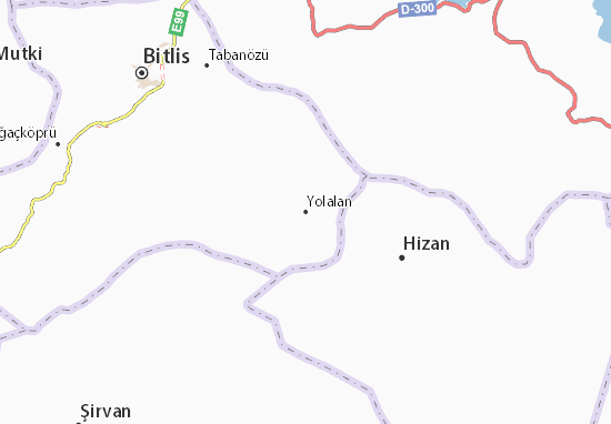 Mapa Yolalan