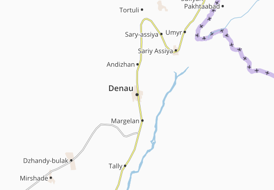 Mapa Denau