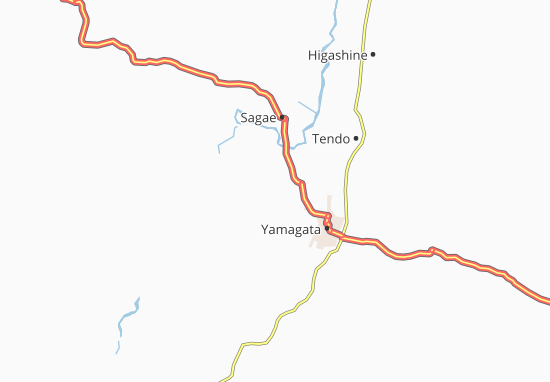 Karte Stadtplan Yamanobe