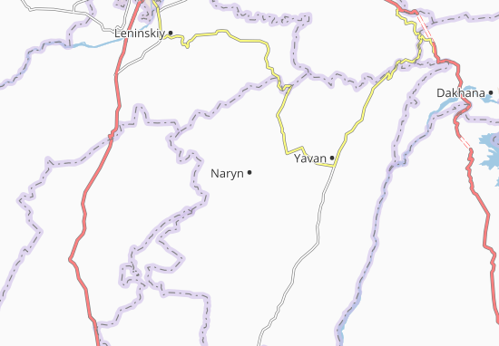 Kaart Plattegrond Naryn
