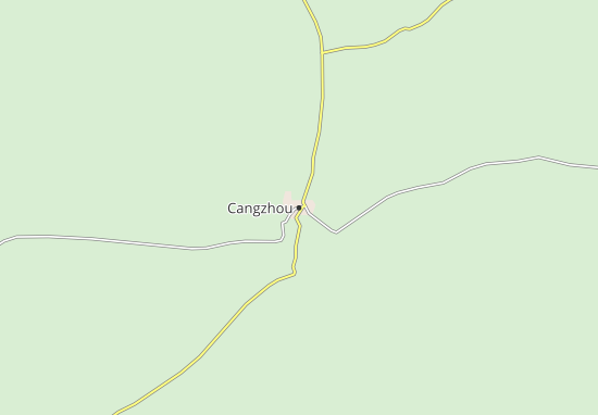 Kaart Plattegrond Cangzhou