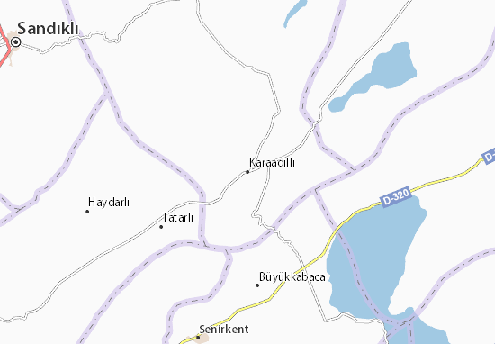 Karte Stadtplan Karaadilli
