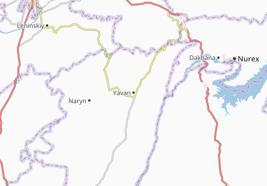Kaart Plattegrond Yavan