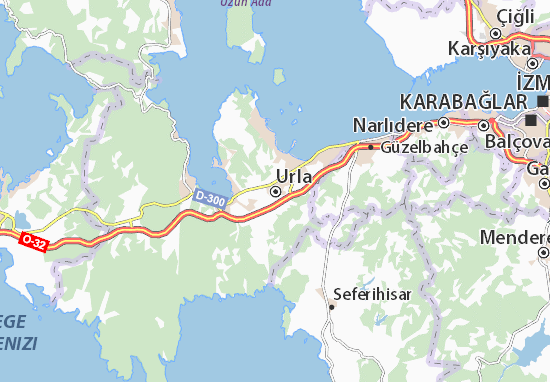 Urla Map