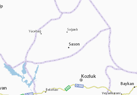 Mapa Sason
