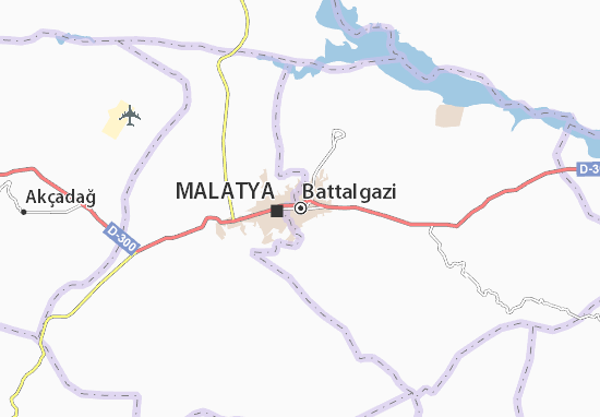 Kaart Plattegrond Battalgazi