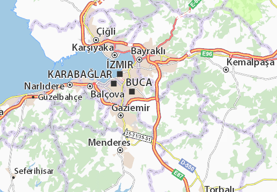 Karte Stadtplan Yıldız