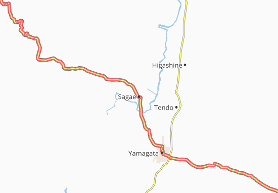 Mapa Sagae