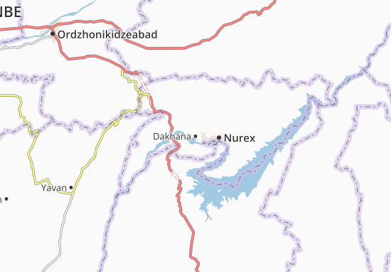 Carte-Plan Dakhana