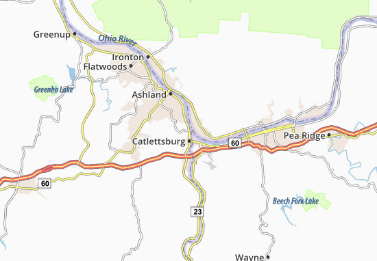 Catlettsburg Map