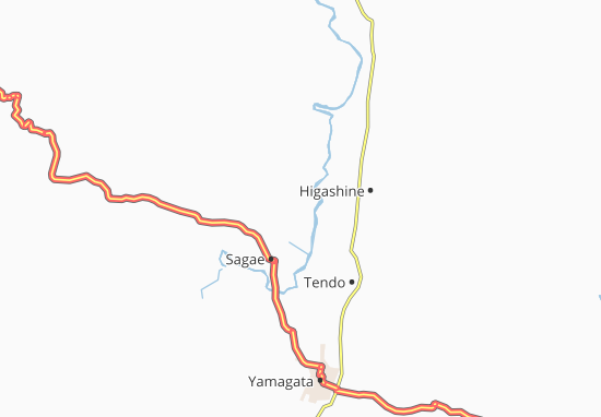 Karte Stadtplan Yachi