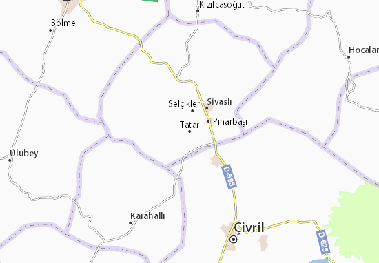 Karte Stadtplan Tatar