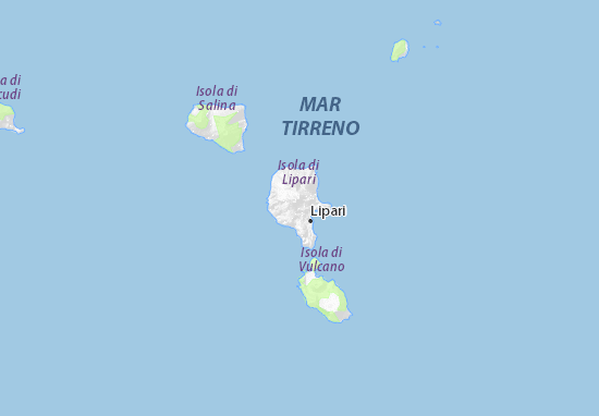 Mappe-Piantine Isole Eolie o Lipari