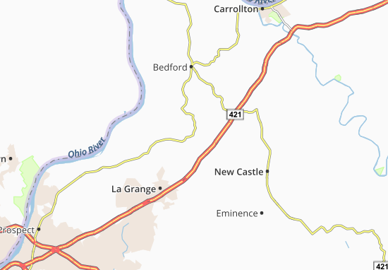 Kaart Plattegrond Sligo