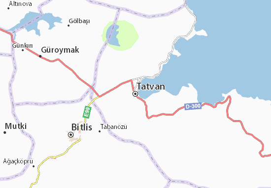 Carte-Plan Tatvan
