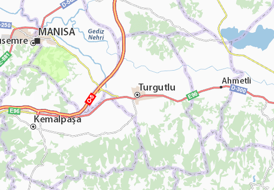 Kaart Plattegrond Turgutlu