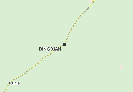 Kaart Plattegrond Dingzhou